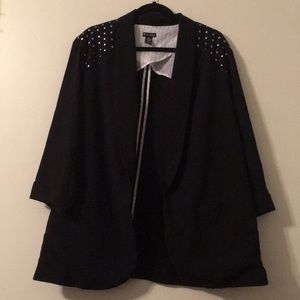 🍂🍁New Directions Embellished Black Blazer